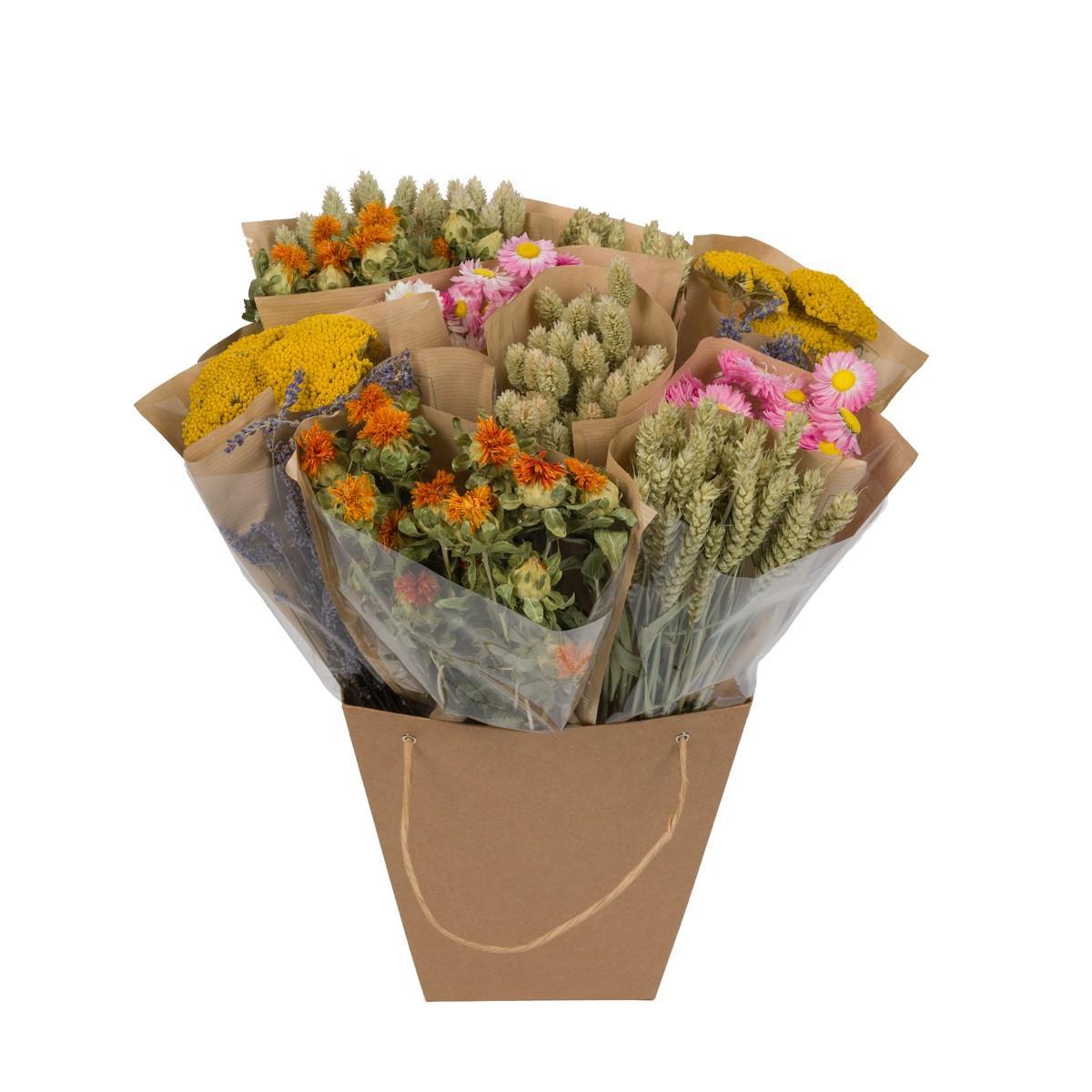 Droogbloemen - Dried Mono Mix - Dutch - ↕50cm